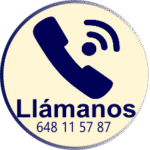 Llámanos al número de teléfono